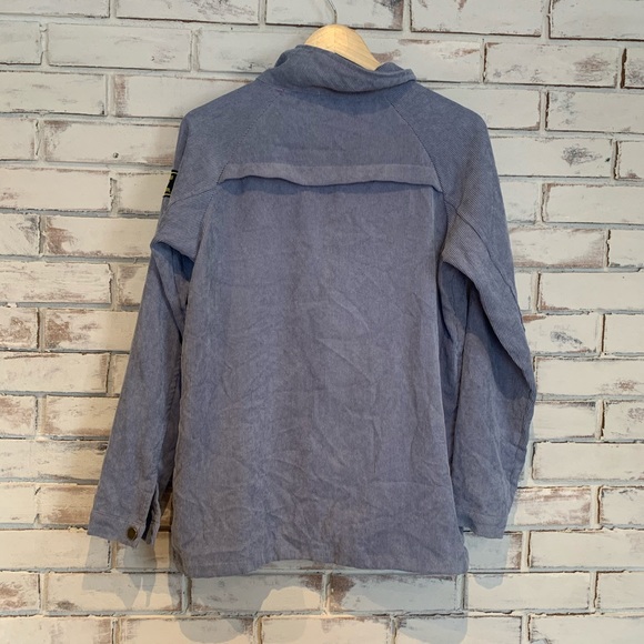 Zaful commanding officer corduroy blue - Picture 2 of 9